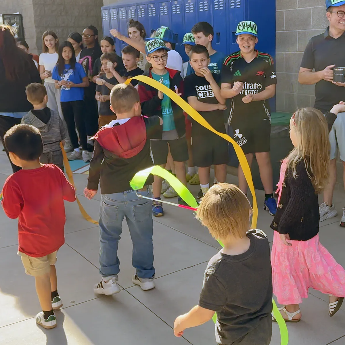 Summit School preschool student enjoying hands-on learning in Ahwatukee